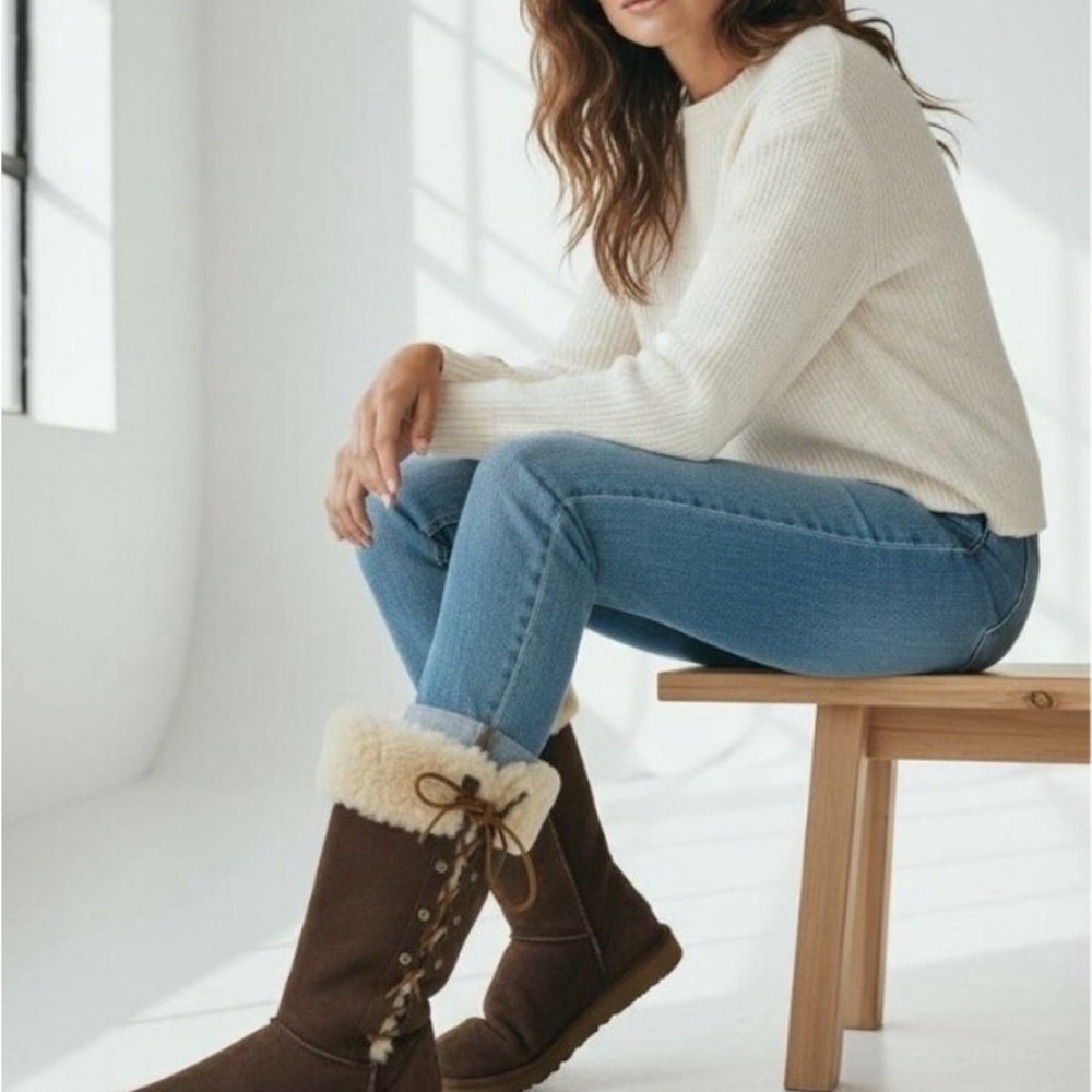 Ugg Brown Shearling Boots